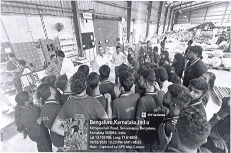 A Report on Industrial visit to DTDC Integrated Apex